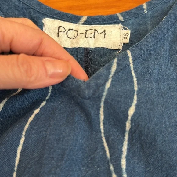 Po-em Hoja Handloom Blouse Tank - Picture 9 of 12